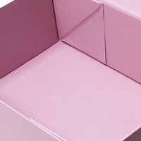 Caja de Regalo Rígida de Alta Gama con Logotipo Personalizado, Forro de Esponja con Relieve, Embalaje Rectangular Laminado Mate y Cinta