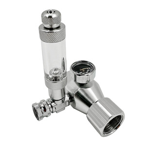 Válvula reguladora de CO2 para acuario DC, aleación de aluminio, duradera, para uso en peceras - Product Image 3