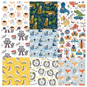 New Print Eco PUL Stoff für Stoff windel auf Lager Decke Babybett Matratze