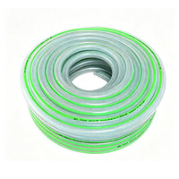 Tuyau d'arrosage de jardin en PVC de haute qualité, prix de gros usine, pour l'irrigation des vergers et le jardinage domestique, 1/2" 1" pouce 4 bars