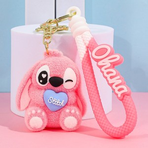 <span class=keywords><strong>Llavero</strong></span> 3D Personalizado de <span class=keywords><strong>Lilo</strong></span> <span class=keywords><strong>y</strong></span> <span class=keywords><strong>Stitch</strong></span>, de Goma, con Diseño de Dibujos Animados, para Bolsos, Colgante Decorativo, Regalo, Venta Caliente - Product Image 5