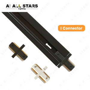 Nhôm Chìm Trần Núi 1 Mạch 2 Dây Tuyến Tính LED Theo Dõi Ánh Sáng Hệ Thống Đường Sắt Đen Trắng Theo Dõi Ánh Sáng Đường Sắt - Product Image 3