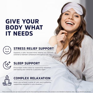 Capsules véganes de haute qualité Sleep Fairy Natural Sleep Aid & stress relief avec mélatonine, racine de valériane et ashwagandha, marque privée. - Product Image 2