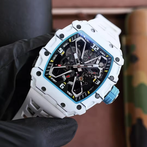 Reloj Mecánico RM con Correa de Goma, Esfera Analógica y Alarma - Reloj Deportivo de Buceo para Hombre de Alta Calidad APS - Product Image 2