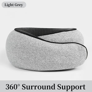 Heenlong Vente Chaude Durable 360 Degrés Confort Respirant Voyage Mémoire Mousse Cervicale Cou Oreiller pour Cou Raide - Product Image 3