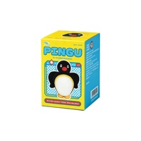 Vente en gros de boîtes mystères authentiques X11 Série Pingu Pingouin, Pendentif en peluche MINI MEME, Adorables figurines décoratives, Cadeau adorable pour filles