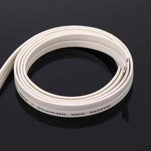 14/16/18AWG ทองแดงบริสุทธิ์แบนลำโพงลวด/สายเคเบิล-CL2ในผนังจัดอันดับ,พีวีซีแจ็คเก็ตสำหรับโฮมเธียเตอร์,เครื่องเสียงรถยนต์และอื่นๆ - Product Image 4