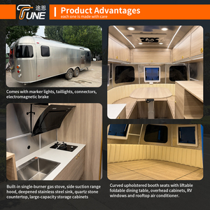 <span class=keywords><strong>Caravane</strong></span> tout-terrain standard australienne, remorque de camping 8000 mm, carrosserie en aluminium, double essieu, pour voyages en famille, exportation - Product Image 2