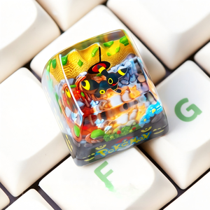 Keycap Artisanal en Résine Personnalisé Pokémon Umbreon – Sculpture 3D pour Clavier Mécanique – Keycaps Gaming Japonais Anime pour Clavier Mécanique - Product Image 3