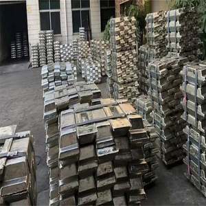 Lingot d'étain pur Sn99,995% et plus, marque OEM, forme carrée rectangulaire - Product Image 2