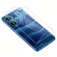 Protection d'écran arrière en TPU hydrogel incassable, film mat pleine couverture pour machine de découpe, compatible avec tous les modèles de téléphones mobiles
