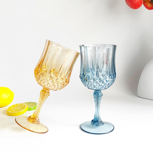 Copa <span class=keywords><strong>de</strong></span> <span class=keywords><strong>Vino</strong></span> <span class=keywords><strong>de</strong></span> <span class=keywords><strong>Plástico</strong></span> Transparente Rosa, Apta <span class=keywords><strong>para</strong></span> Alimentos y Libre <span class=keywords><strong>de</strong></span> BPA, <span class=keywords><strong>Copas</strong></span> <span class=keywords><strong>de</strong></span> <span class=keywords><strong>Vino</strong></span> Desmontables <span class=keywords><strong>para</strong></span> <span class=keywords><strong>Fiestas</strong></span>, Bodas y Recepciones - Product Image 3