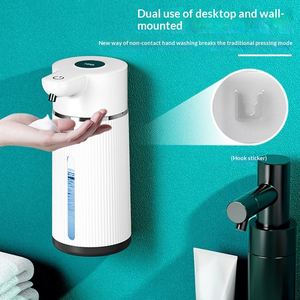 Distributeur automatique de savon à induction, machine à laver les mains à la mousse, distributeur de savon électrique à capteur, lave-mains intelligent à induction - Product Image 3