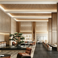 Solution de conception architecturale et d'aménagement intérieur haut de gamme pour hôtel 5 étoiles, style élégant, conception de projet complète pour hôtel de luxe