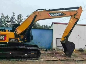 Excavatrice SANY SY215C d'occasion, 21 tonnes, hydraulique, sur chenilles, modèle SY215, matériel de construction d'occasion à vendre - Product Image 2