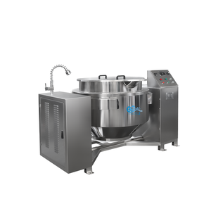 หม้อ<span class=keywords><strong>ต้ม</strong></span>ผสมอุตสาหกรรมขนาด 50 ลิตร-600 ลิตร ใช้แก๊ส สำหรับทำนมถั่วเหลือง ซอสเนื้อ พร้อมเครื่องกวน - Product Image 4