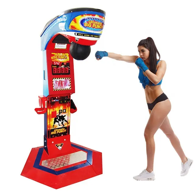 Hot Sale Electronic Ultimate Big Punch Boxing Arcade Game Machine