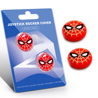 Housse de protection en Silicone pour manette de jeu analogique, joli design de dessin animé, avec capuchons antidérapants pour joysticks, Ps4, Xbox 360, vente en gros