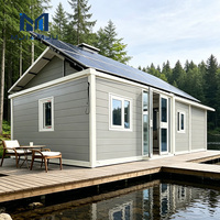 Conteneur pliable certifié CE, style hôtel, maison préfabriquée extensible, cuisine et salle de bain préinstallées, design moderne du milieu du siècle