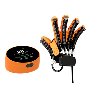 Gants de rééducation robotique intelligents électriques Appareil d'entraînement à cinq doigts Masseur de récupération des mains - Product Image 1