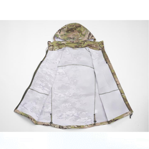 Chaqueta Táctica de Camuflaje 3L, Impermeable, Cortavientos, con Capucha, para Misiones al Aire Libre - Product Image 3