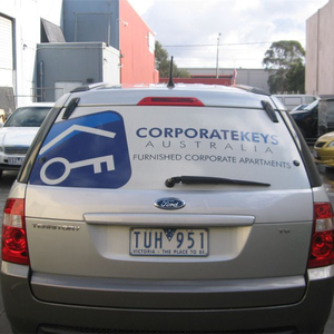 Film vinyle perforé à vision unidirectionnelle, impression <span class=keywords><strong>de</strong></span> logo personnalisée pour la publicité sur les vitres des bus et des voitures |   Utilisation extérieure à long terme - Product Image 4