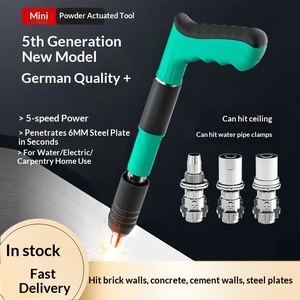 Cross-Border Direct Supply Ceiling Tool Mini Gun Staple Gun Nail Gun Silencer Nagler Household Automatic Slag Removal Holder - Product Image 2