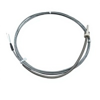 Sonde de température à ressort SR103-1 PT100/PT1000 -70 à 550 °C, diamètre 4/5/6 mm, précision 0,1 %, 2/3/4 fils, pour applications industrielles et roulements en plastique
