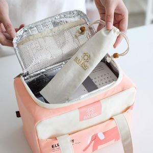 Bolsa de Almuerzo Portátil de Lona Aislante, Impermeable, Ecológica, Segura para Alimentos, con Diseño de Dibujos Animados, para Adultos, Niños y Niñas - Product Image 6