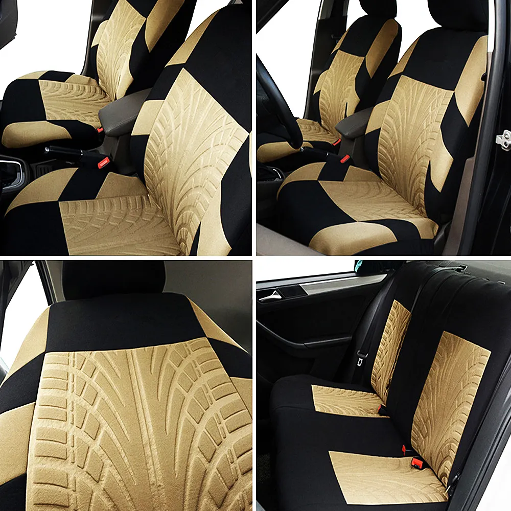 Car Seat Cover Set General Car Seat Covers Design Luxury Seat Covers Car Red New Product For Sale Luxury Sports Carton Polyester