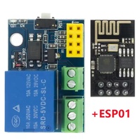 ESP8266 ESP-01 ESP-01S Modul Relai WiFi 5V Sakelar Remote Control Nirkabel Modul Rumah Pintar