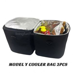 Accesorios para el Modelo 3 Y 2024, Organizador de Almacenamiento Elegante para la Parte Delantera del Maletero, Bolsa de Aislamiento para Exteriores, Diseño Casual, Hecho de 600D para el Modelo Y - Product Image 6