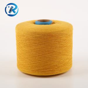 批发苹果绿棉混纺纱，染色，防起球，高品质，适用于织物设计/毛巾/袜子/针织品 - Product Image 3