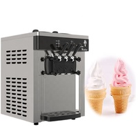 Vente chaude commerciale de haute qualité automatique machine à crème glacée molle saveurs électrique pas cher à vendre
