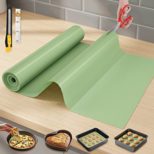 Tappetino da Forno in Silicone 12 X 6 FT, Antiaderente, Riutilizzabile, Antiscivolo, per Impasti e Pasticceria - Product Image 3