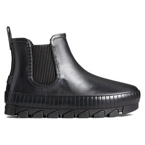 Bottes <span class=keywords><strong>de</strong></span> pluie Chelsea personnalisées pour femmes, imperméables, dessus en caoutchouc, semelle à crampons, chaussures <span class=keywords><strong>de</strong></span> pluie à la cheville avec doublure en microfleece - Product Image 2