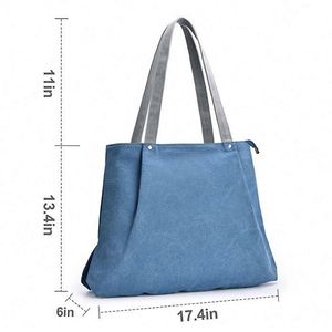 Sac à main fourre-tout décontracté pour femme, sac à bandoulière, sac à main de la marque BSCI - Product Image 4