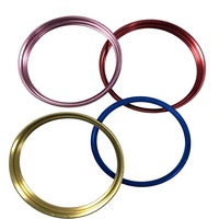 Accessoires pour appareil photo numérique, alliage d'aluminium, traitement d'anodisation couleur, bicolore rouge et noir, 52 mm, compatible avec les objectifs à monture E plein format