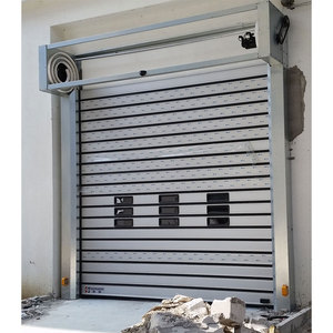 <span class=keywords><strong>Porte</strong></span> <span class=keywords><strong>de</strong></span> <span class=keywords><strong>garage</strong></span> moderne haut <span class=keywords><strong>de</strong></span> gamme à enroulement rapide turbo personnalisée pour l'<span class=keywords><strong>entrée</strong></span> <span class=keywords><strong>de</strong></span> véhicule <span class=keywords><strong>Porte</strong></span> rapide intelligente pour mur extérieur Vente directe - Product Image 4