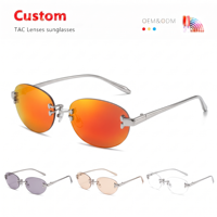 Lunettes de soleil ovales 2026 : Nouvelle mode, style influenceur européen et américain, confortables, légères, protection UV400