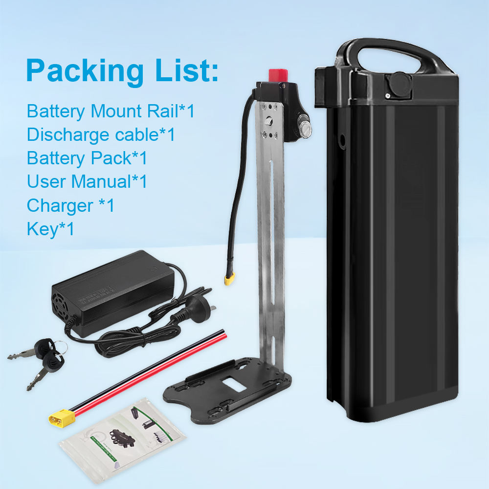 Batteria Bici Elettrica Batteria Litio Per E-Bike - 36V/48V/60V Da 8AH A 30AH Per Motori 1000W Ricambio E-bike - Foto 4