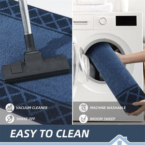 Tapis <span class=keywords><strong>de</strong></span> <span class=keywords><strong>porte</strong></span> absorbant l'eau, antidérapant, noir, lavable, attrape-saleté, tapis <span class=keywords><strong>de</strong></span> <span class=keywords><strong>porte</strong></span> intérieur pour entrée - Product Image 6