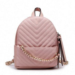 Muestra gratuita de bolso para mujer, mochila nueva de estilo europeo y americano, bolso de mano de PU sólido, mochila de moda para mujer, mini bolso de viaje para exteriores. - Product Image 3