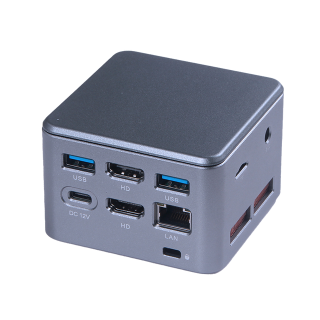 Office Mini PC Stick Dual HD N5105 DDR4 16G EFI BIOS RJ45 Small Pocket Mini Computer Computer With Fan