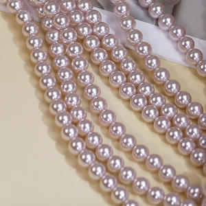 Manta Rose <span class=keywords><strong>Purple</strong></span> Series Elegantes collares y pulseras de cristal redondos de gama alta Accesorios de bricolaje para la fabricación de joyas - Product Image 1