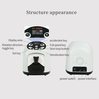 JIHPUMP KY-300EA pompa peristaltik pintar 600ml/menit dengan operasi layar OLED untuk pengeluaran pengisian cairan