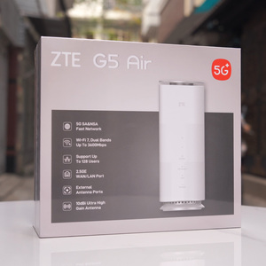 เราเตอร์ ZTE G5 Air 5G CPE MC8510D WiFi 7 รุ่นใหม่ พร้อมพอร์ตอีเธอร์เน็ต 2.5G BE3600 รองรับ NFC 5G NR 4G LTE Cat19 ซิมการ์ด โมเด็มไร้สาย 4*4 MIMO - Product Image 6