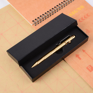 Custom Laser Engraved Brass Bolt Action 0.5mm <b>Ballpoint</b> <b>Pen</b> Heavy Weight <b>Pen</b> For Corporate Business Promotional Souvenir Gift - Product Image 4