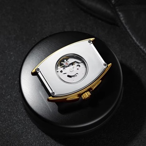 ORKINA MG093-BL Blue Dial New Fashion Mens Watches Golden Stainless Steel Waterproof <b>Automatic</b> Moon Phase Luminous Clock Reloj - Product Image 6