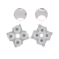 Clavier en silicone de remplacement pour manette PS5 V1 V2 V3, boutons conducteurs, pièces de réparation